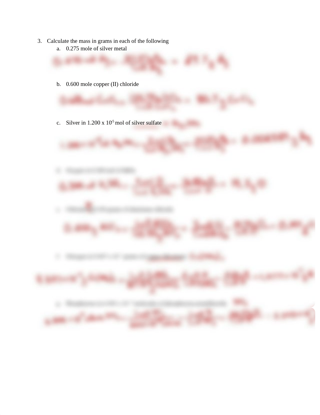 Chemical quantitites worksheet Atoms Moles Grams - KEY.pdf_dyfacutsy41_page2