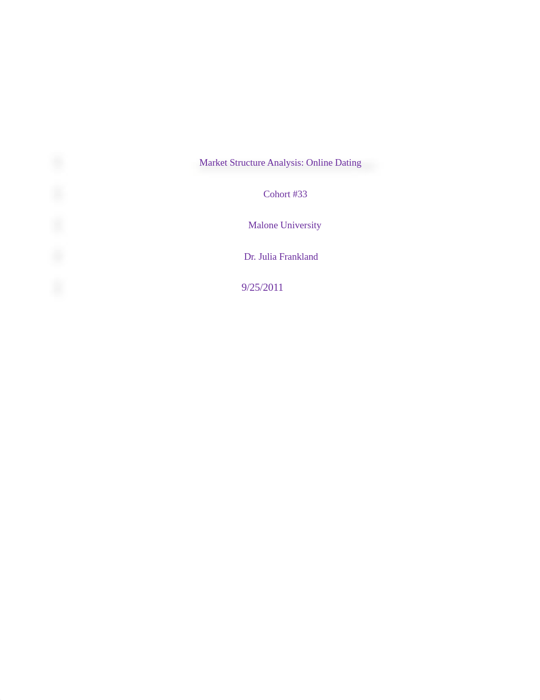 Market Structure Analysis Online Dating - Paper with Professor Comments_dyfe8q98p8k_page1