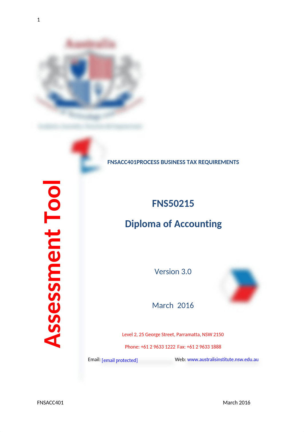 ASSESSMENT TASK  FNSACC401 PROCESS BUSINESS TAX REQUIREMENT-1_dyfogg2b4b8_page1