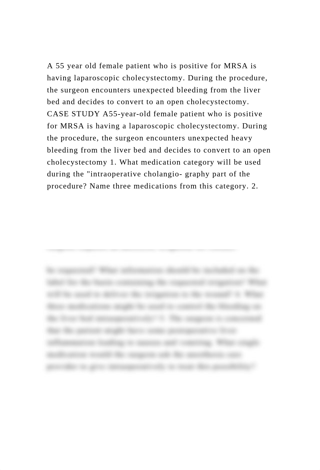 A 55 year old female patient who is positive for MRSA is having la.docx_dyfr35s3yha_page2