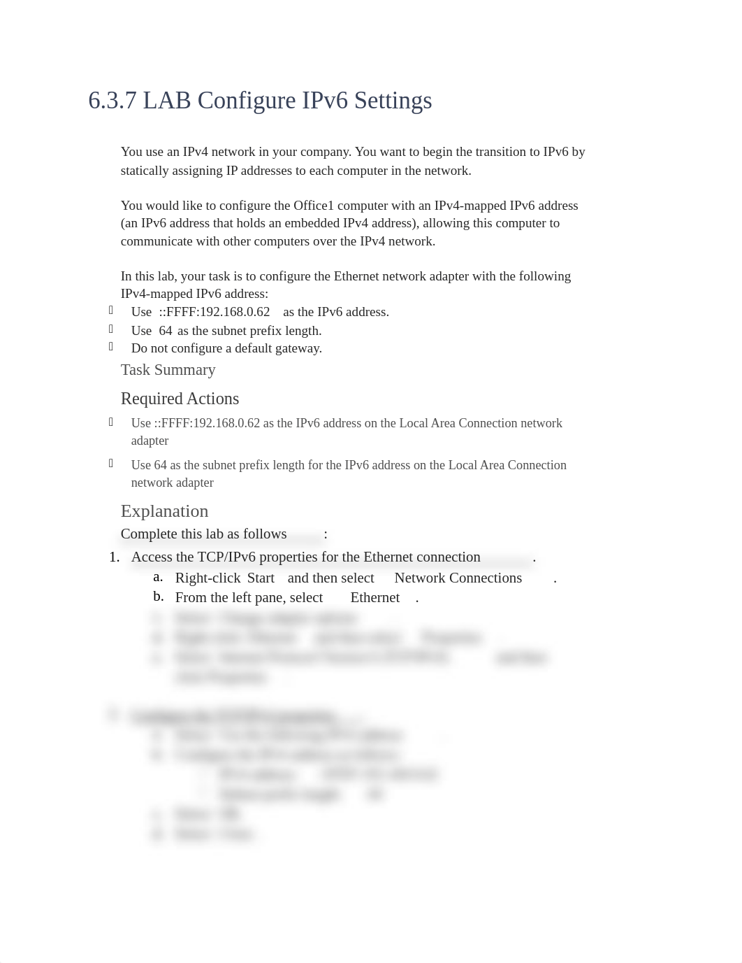 6.3.7 LAB Configure IPv6 Settings.docx_dyfvfrx61pr_page1