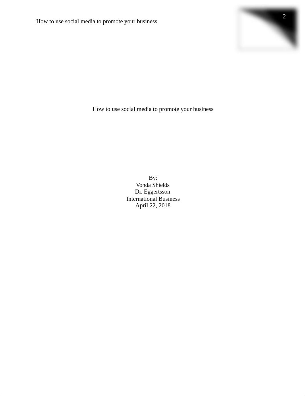 Week 7 Assignment - How to promote your business on social media.docx_dyg2lc6lham_page1