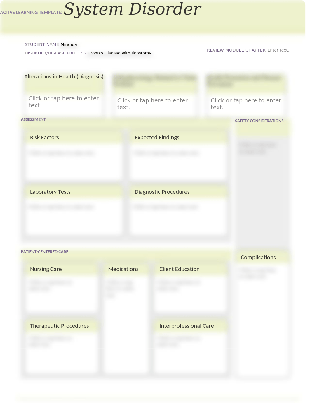 ATI System Disorder Template Crohn's disease.docx_dyg862jk3ng_page1