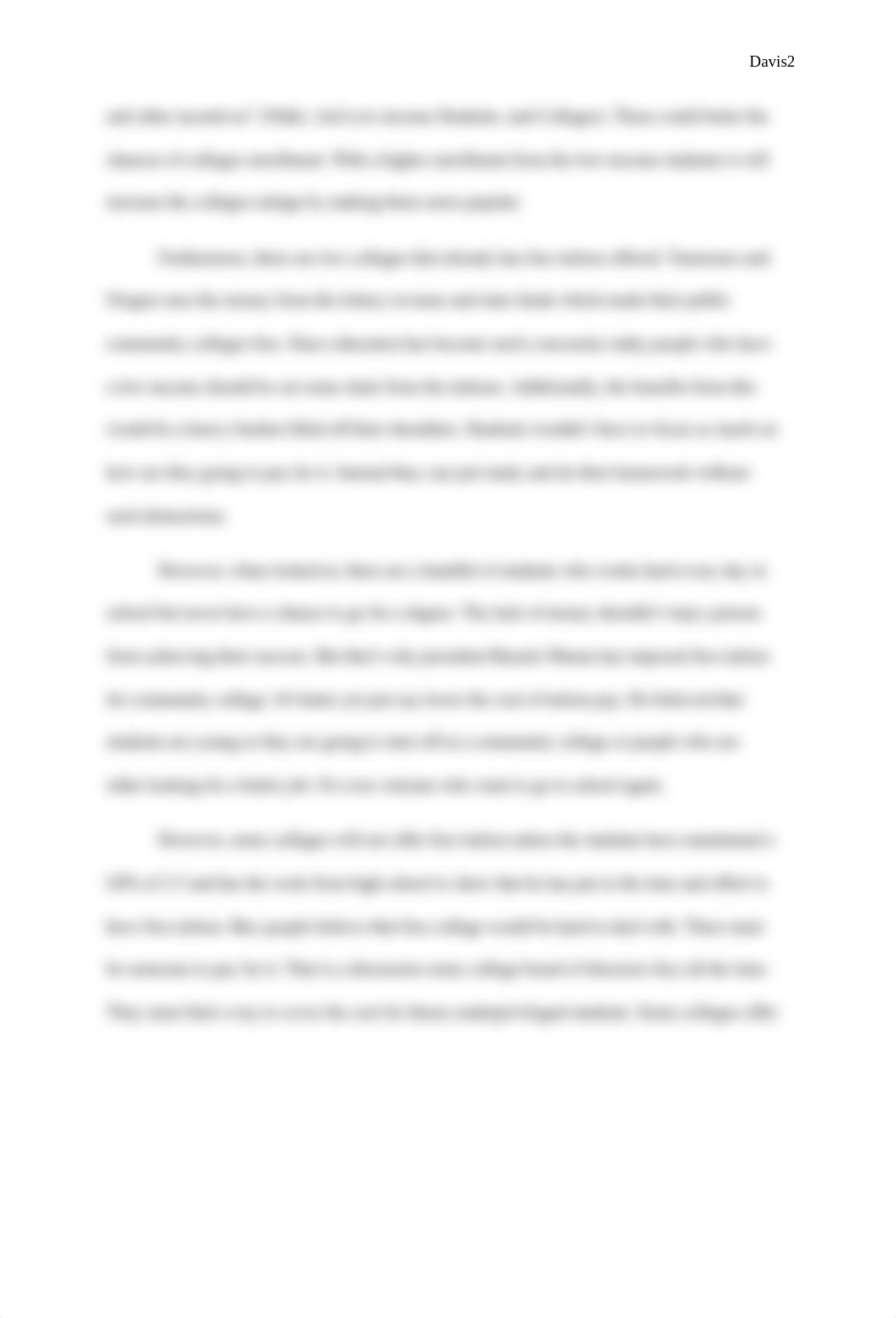 persuasive essay enc 1101 Akyenna Davis.docx_dygir0eeg83_page2