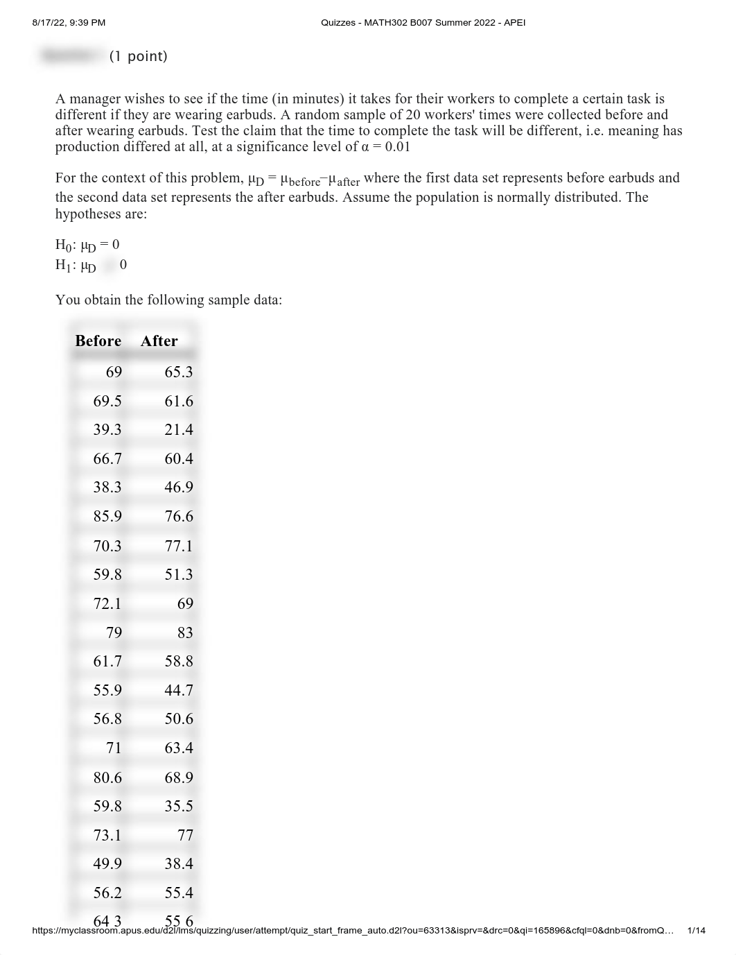 Quizzes - MATH302 B007 Summer 2022 - APEI (1).pdf_dyh3qbgd0h5_page1