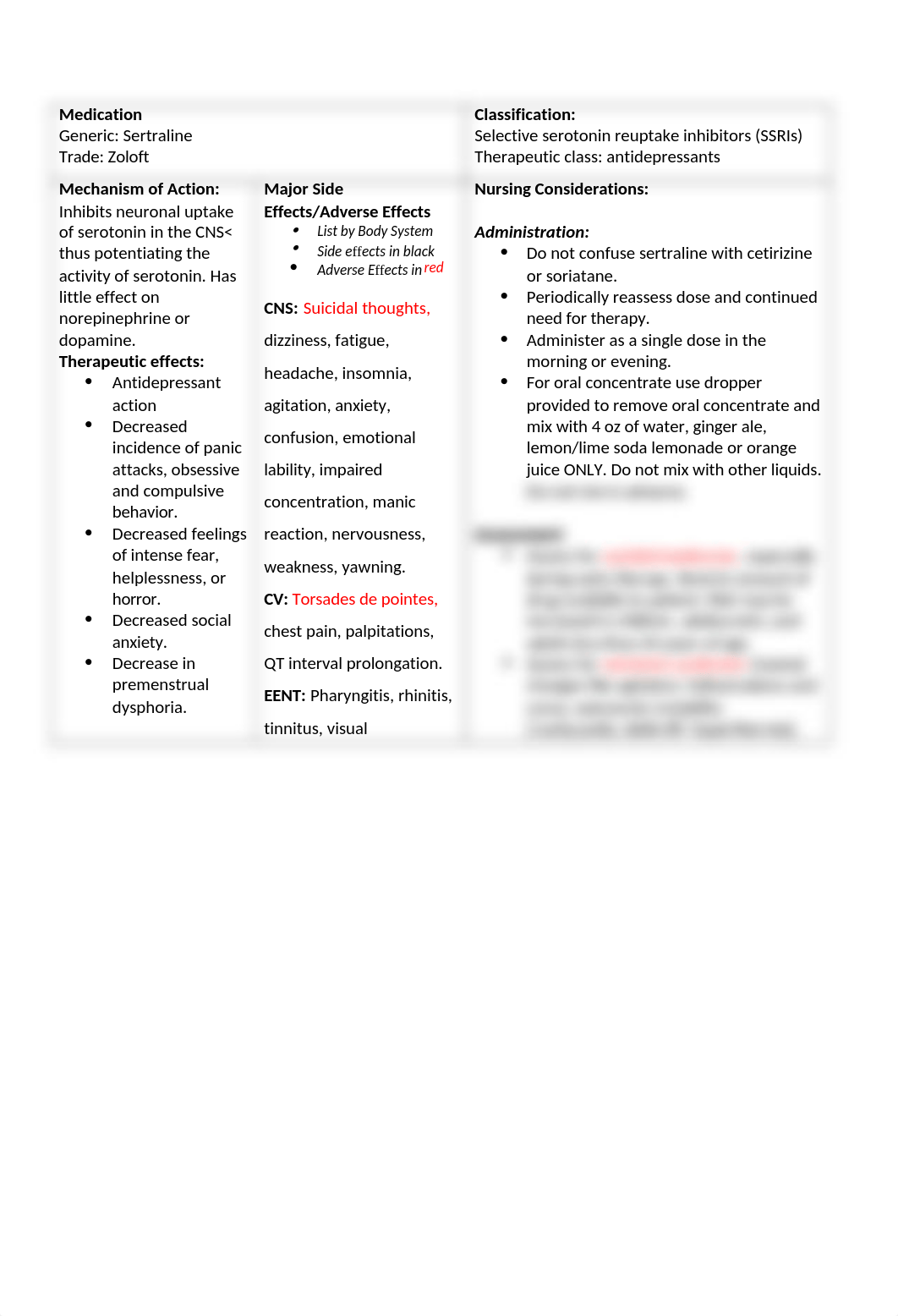 Howe,Stephanie-Sertraline Medication Worksheet .docx_dyh8pv4uf5i_page1