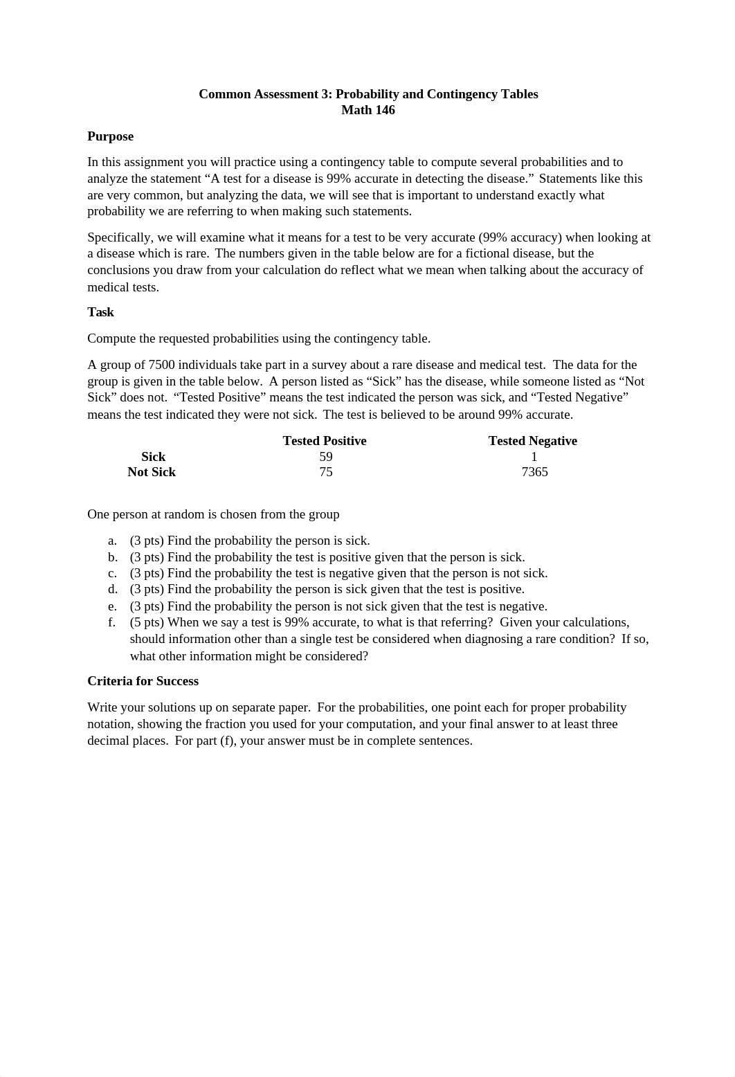 Common Assessment 3 - Probability and Contingency Tables Answered.docx_dyhc0iknegy_page1