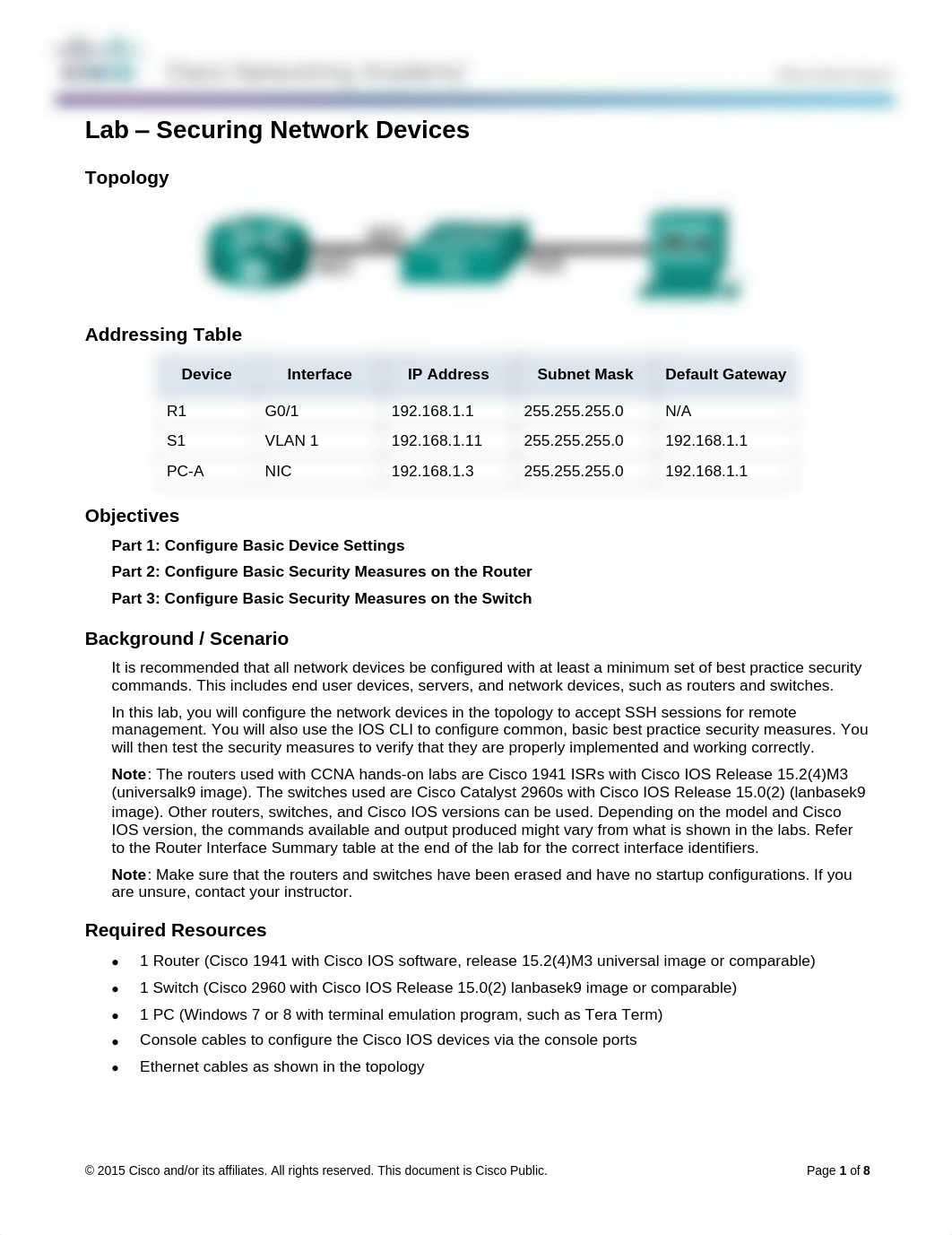 11.2.4.8 Lab - Securing Network DevicescompleteturninFriday_dyhjkpnaxyj_page1