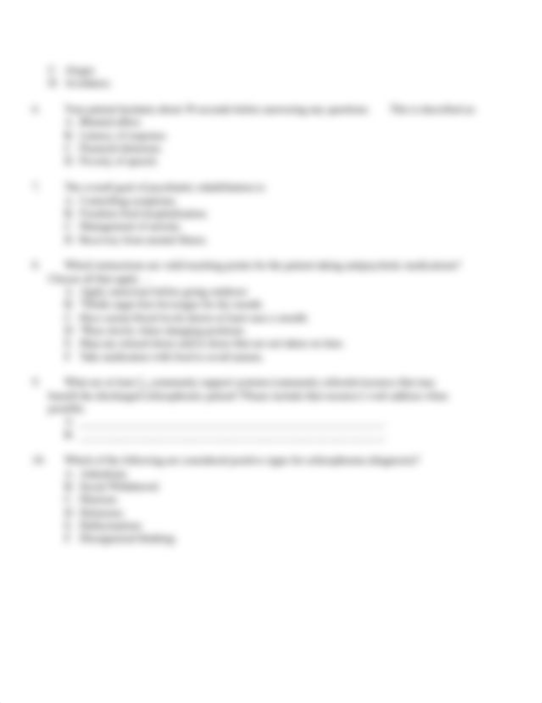 Mental Health -Group 2 - Schizophrenia Questions.docx_dyhsbjyd7ql_page2