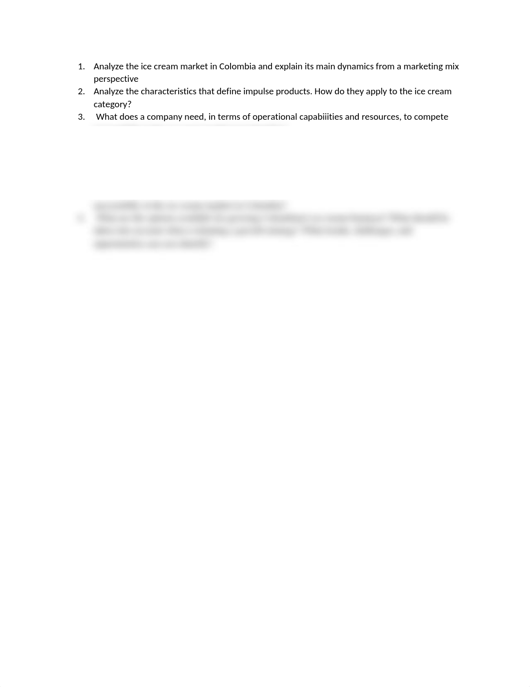 Analyze the ice cream market in Colombia and explain its main dynamics from a marketing mix perspect_dyhz7ctqobf_page1