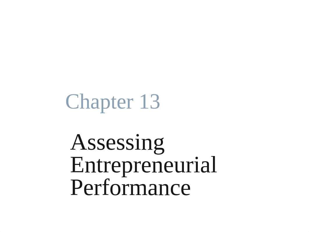 chapter 13 Assessing Entrepreneurial Performance_dyhzk2rzrr2_page1