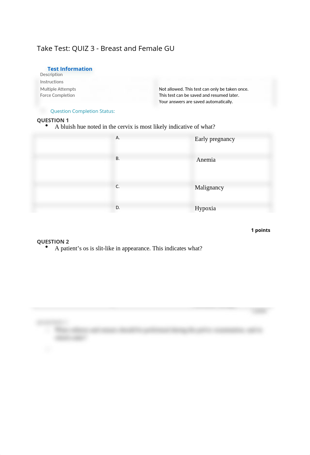 Advanced Health Assessment Breast Female GU Quiz.docx_dyi4sgw3zz8_page1