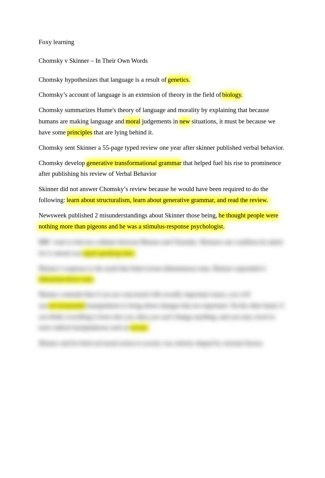 Foxy learning Chomsky v Skinner - In Their Own Words..docx_dyicp3nj3t9_page1