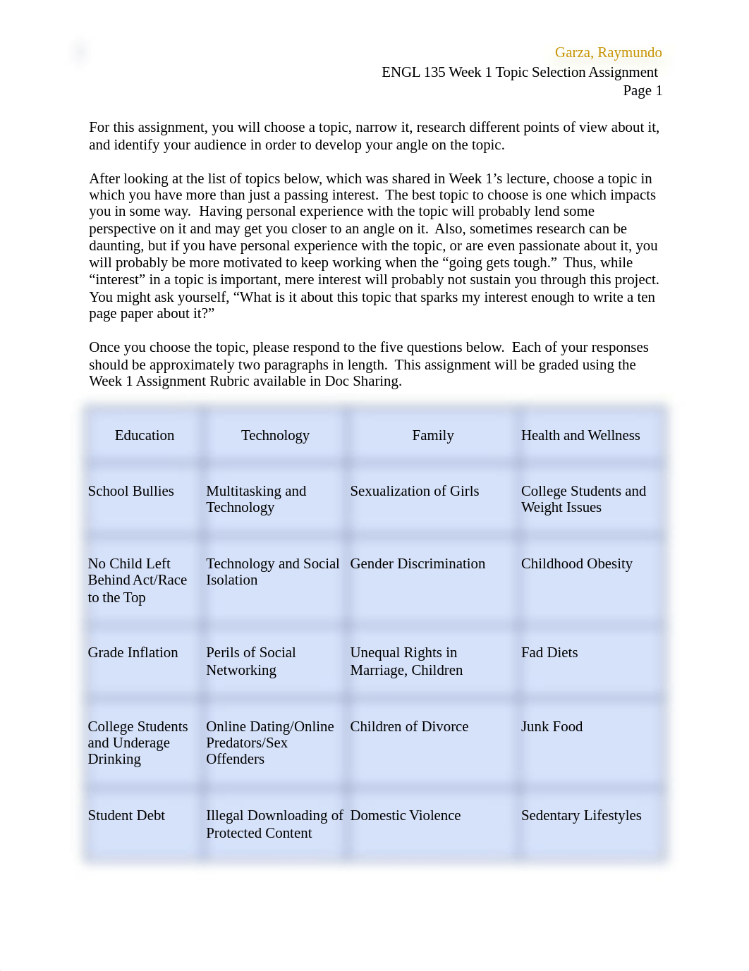 ENGL135 Topic Selection Week 1_dyiljd68x0h_page1