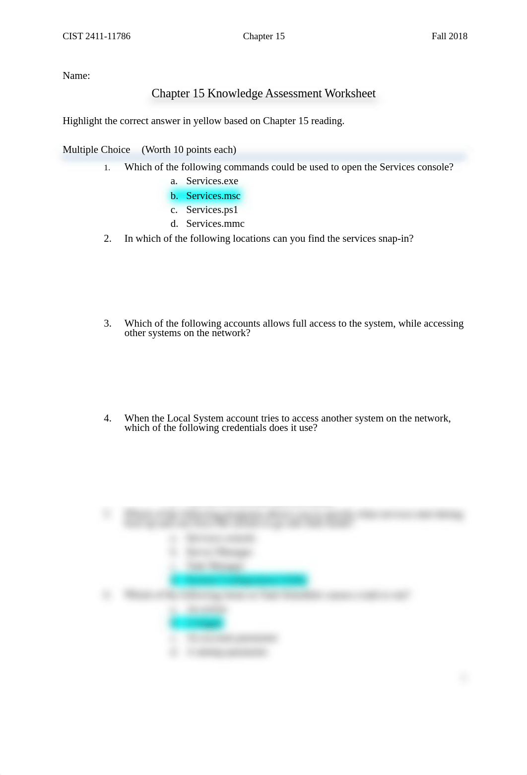 Chapter 15 Knowledge Assessment Worksheet.docx percy hall.docx_dyimteojtz0_page1