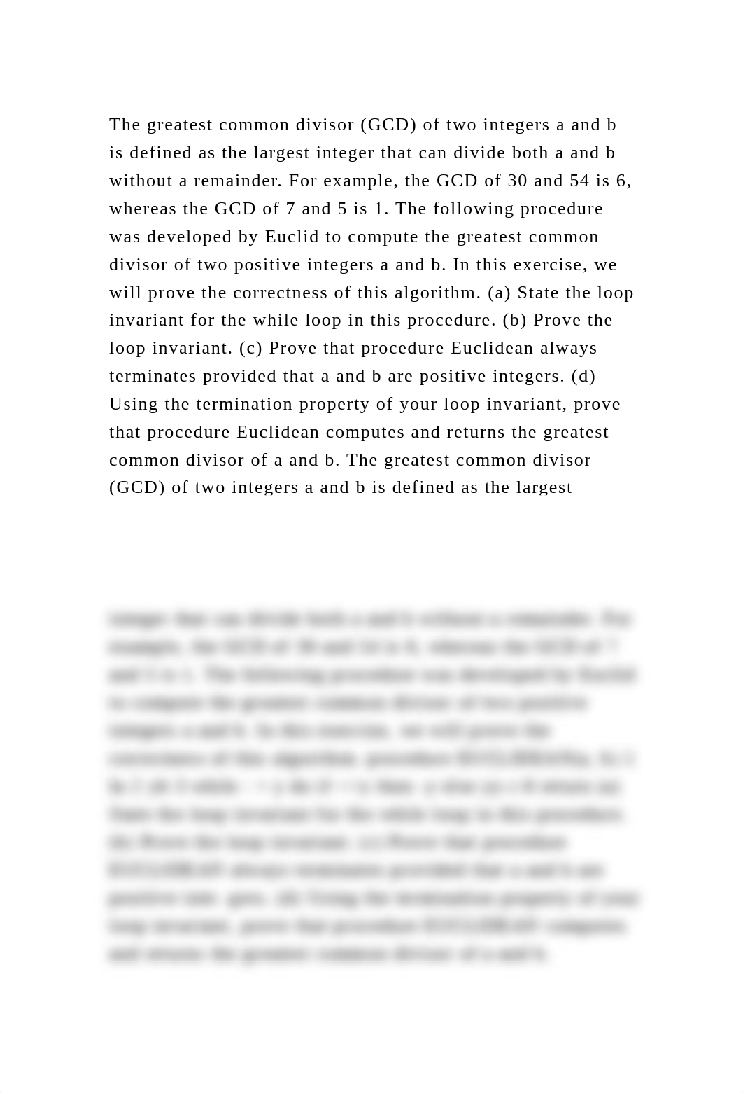 The greatest common divisor (GCD) of two integers a and b is defined.docx_dyisktw0u6h_page2