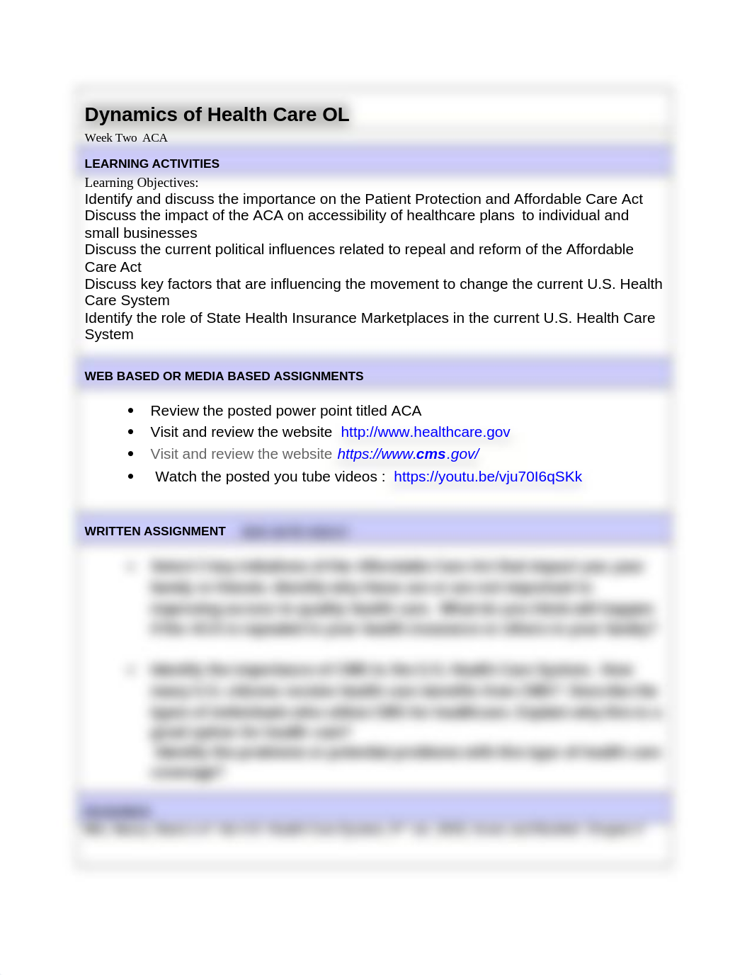 Dynamics of Health Care week 2 OL ACA(2).docx_dyiu1gsacgc_page1