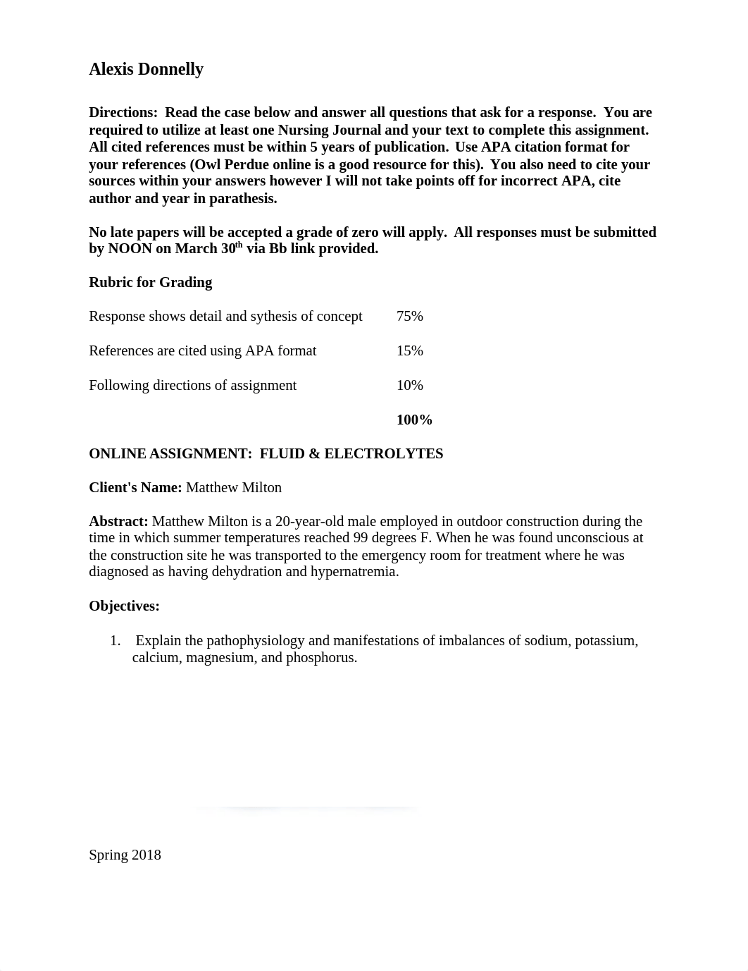 Case Study Fluid and Electrolyte Assignment.docx_dyiugjgmoic_page1