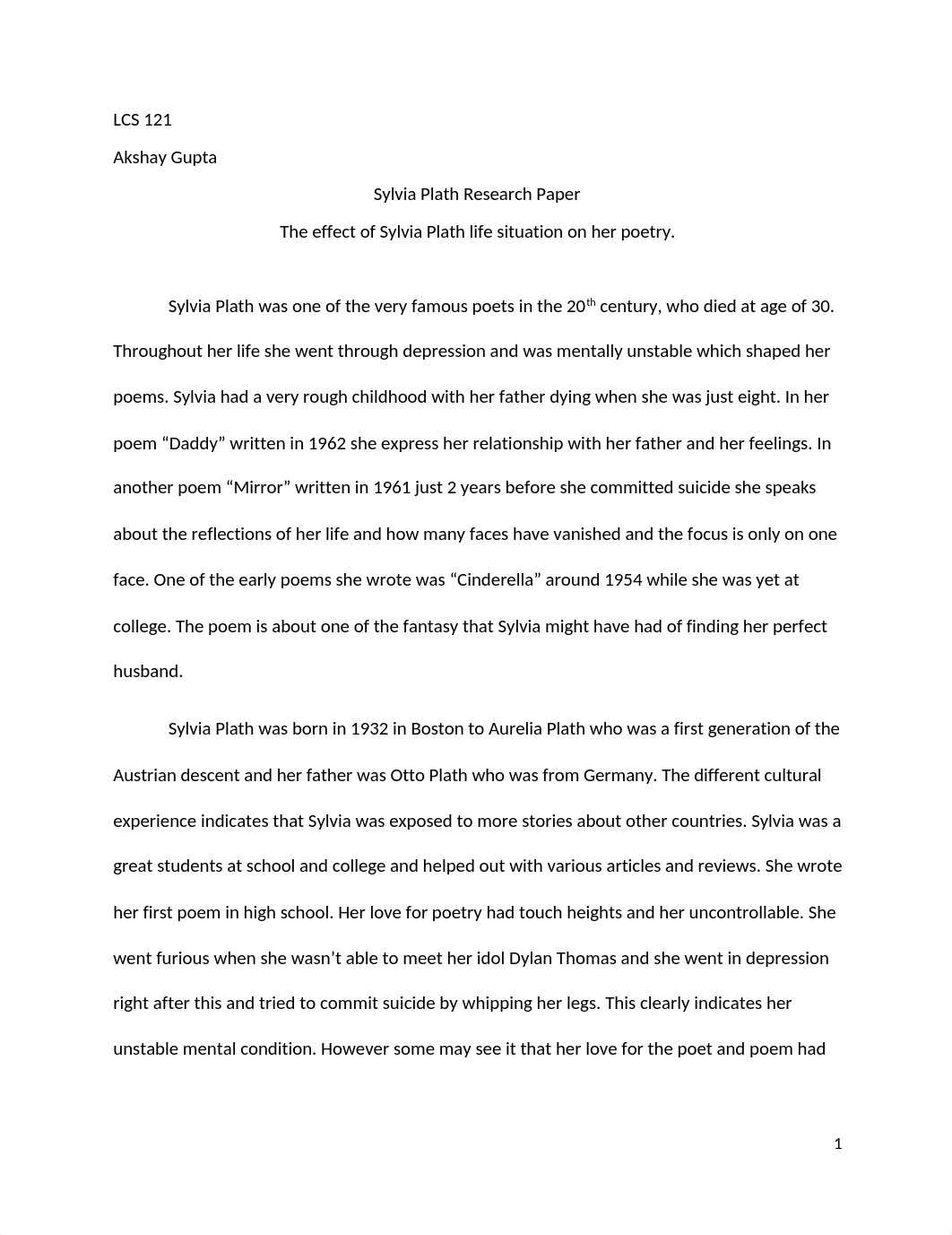 Sylvia Plath Research Paper_dyiuk2qswro_page1