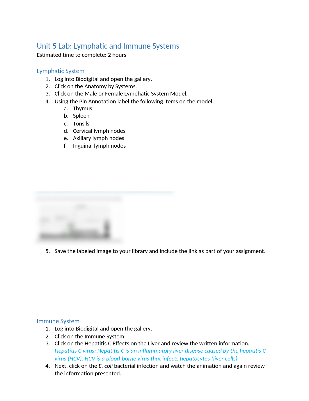 Answer Unit 5 Lab Lymphatic and Immune Systems .docx_dyivabwkcae_page1