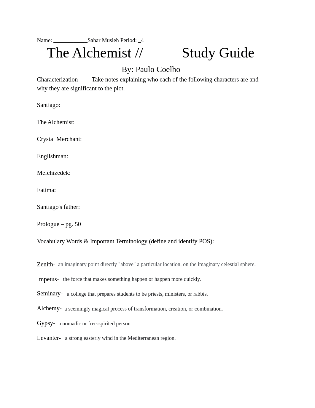 Copy of The Alchemist Study Guide.pdf_dyivuhz54he_page1