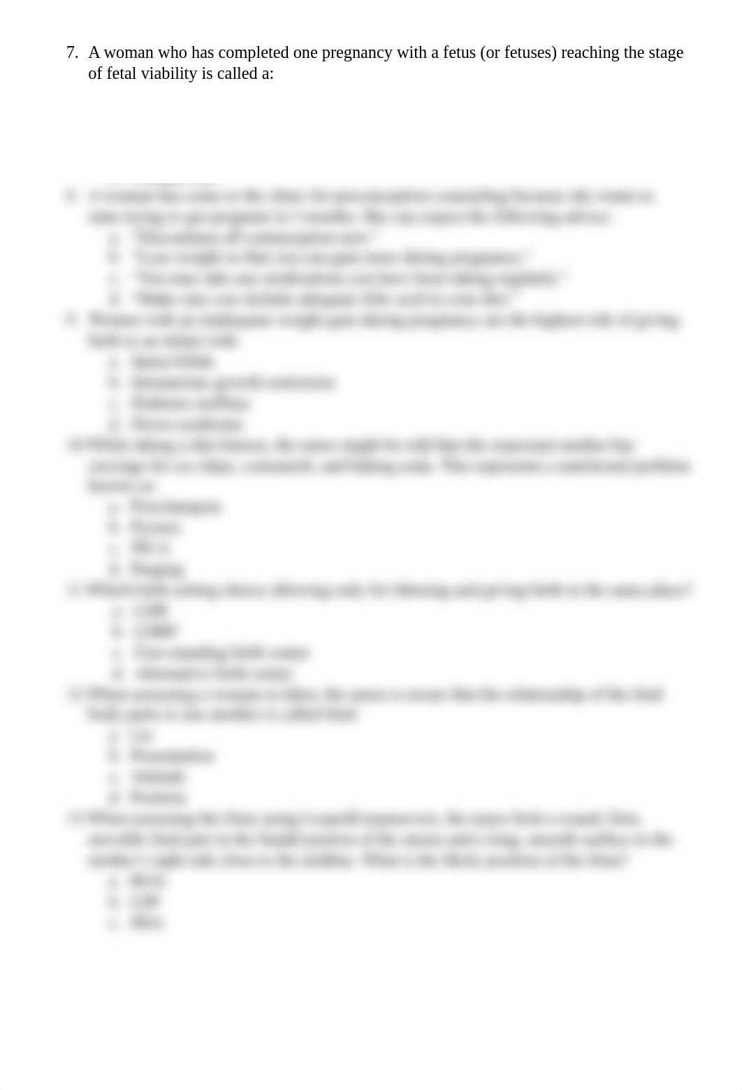 OB NUR II PRACTICE QUESTIONS- TEST 1.docx_dyizc589mg4_page2