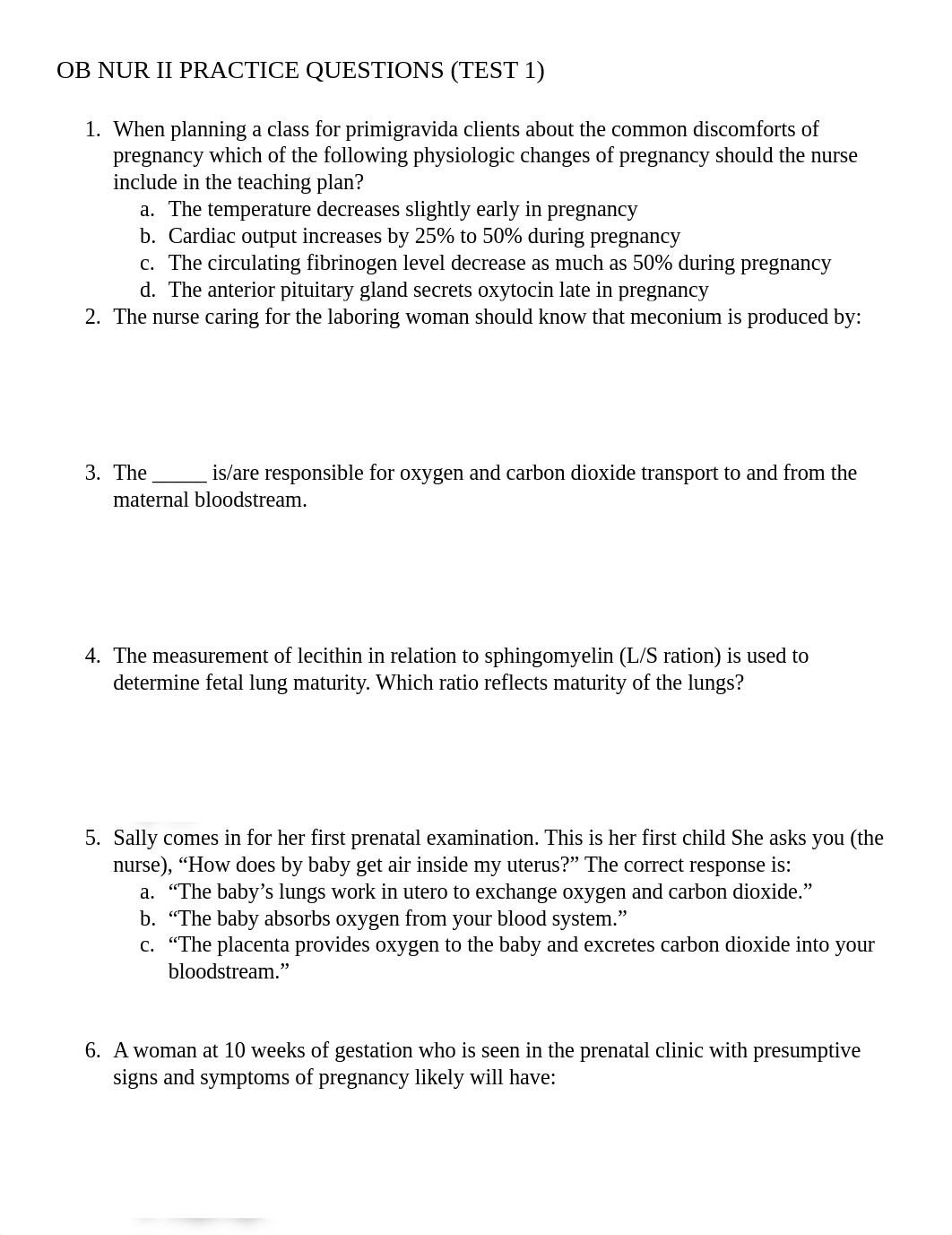 OB NUR II PRACTICE QUESTIONS- TEST 1.docx_dyizc589mg4_page1