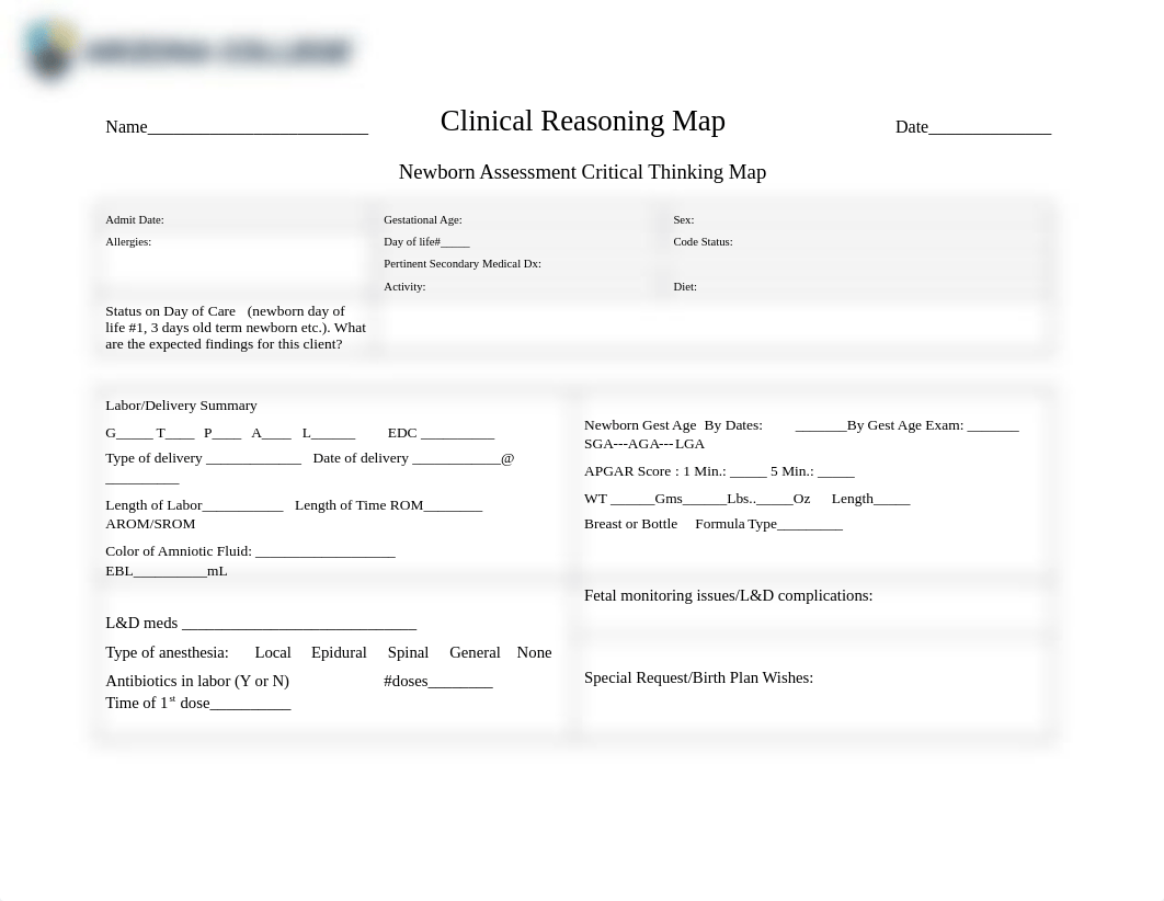 CriticalThinkingMap_Newborn Assessment_Rev. 02.2022-1.docx_dyizcdeffbk_page1