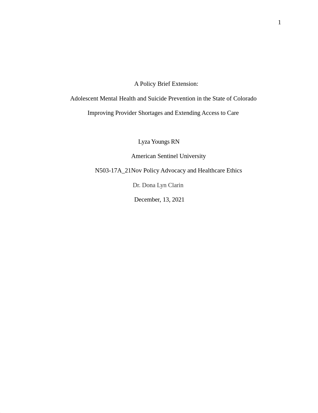 Assignment 2 Final Copy, Etention to Policy Brief not right.docx_dyjfho2wcvf_page1