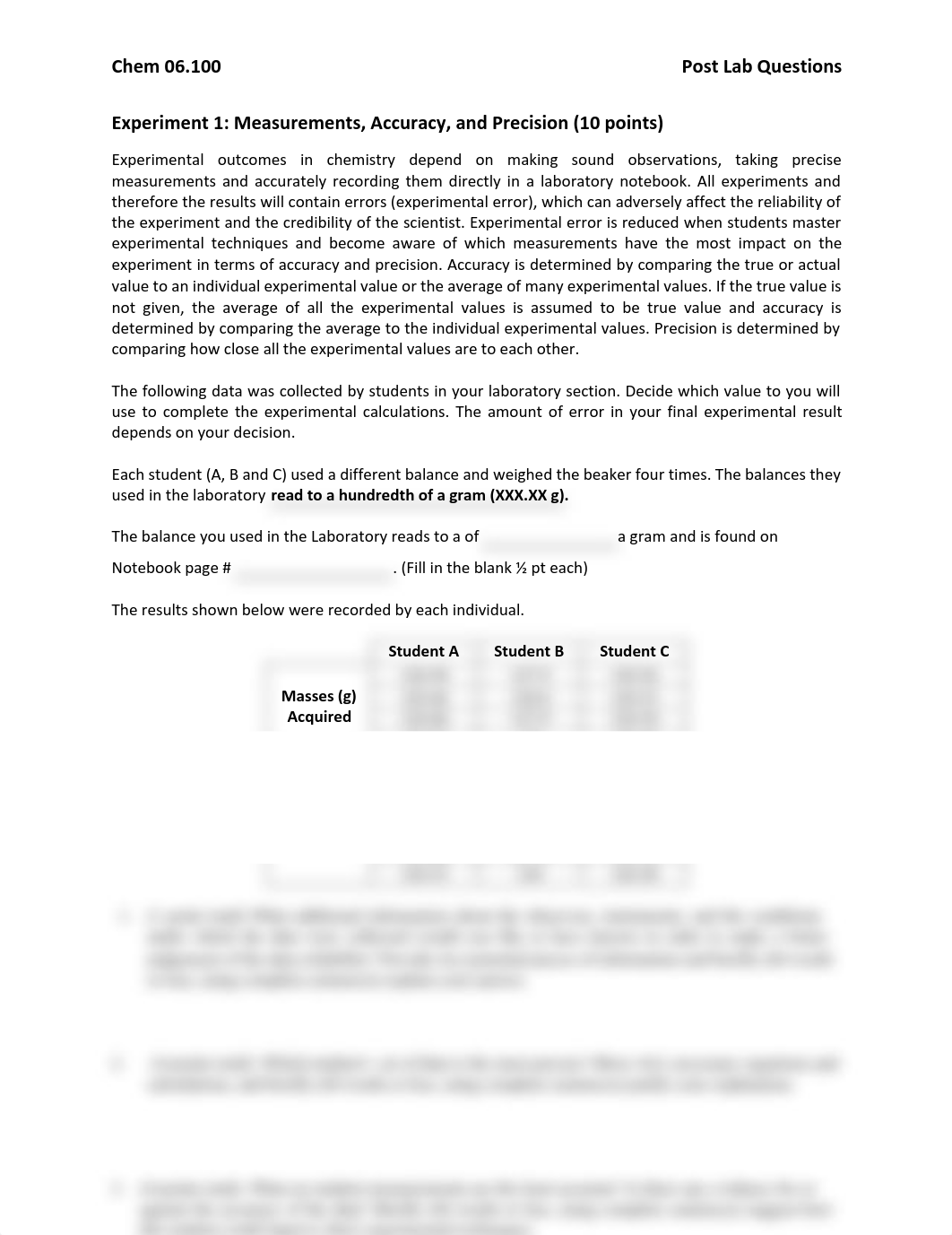 EXP 1 - Post Lab Questions - Measurements, Accuracy, and Precision.pdf_dyjjb04j6ur_page1