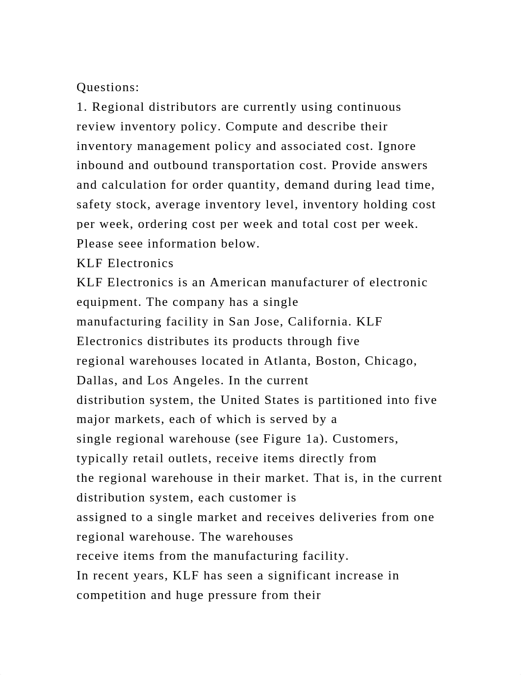 Questions1. Regional distributors are currently using continuous .docx_dyjmbpaow1s_page2