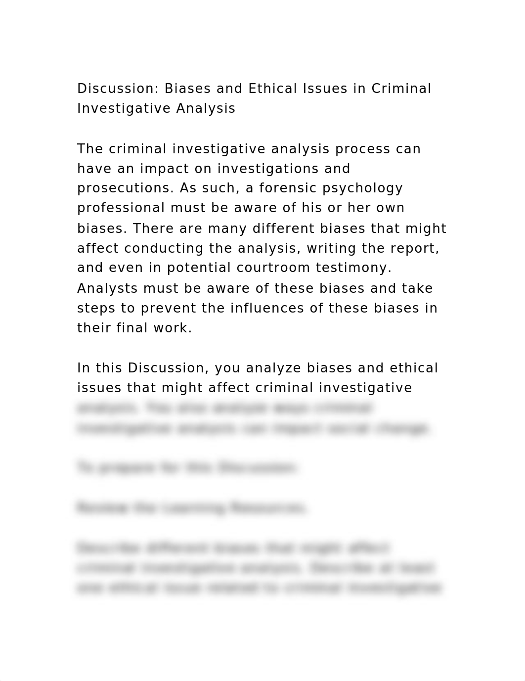 Discussion Biases and Ethical Issues in Criminal Investigative Anal.docx_dyjsq6izdr2_page2