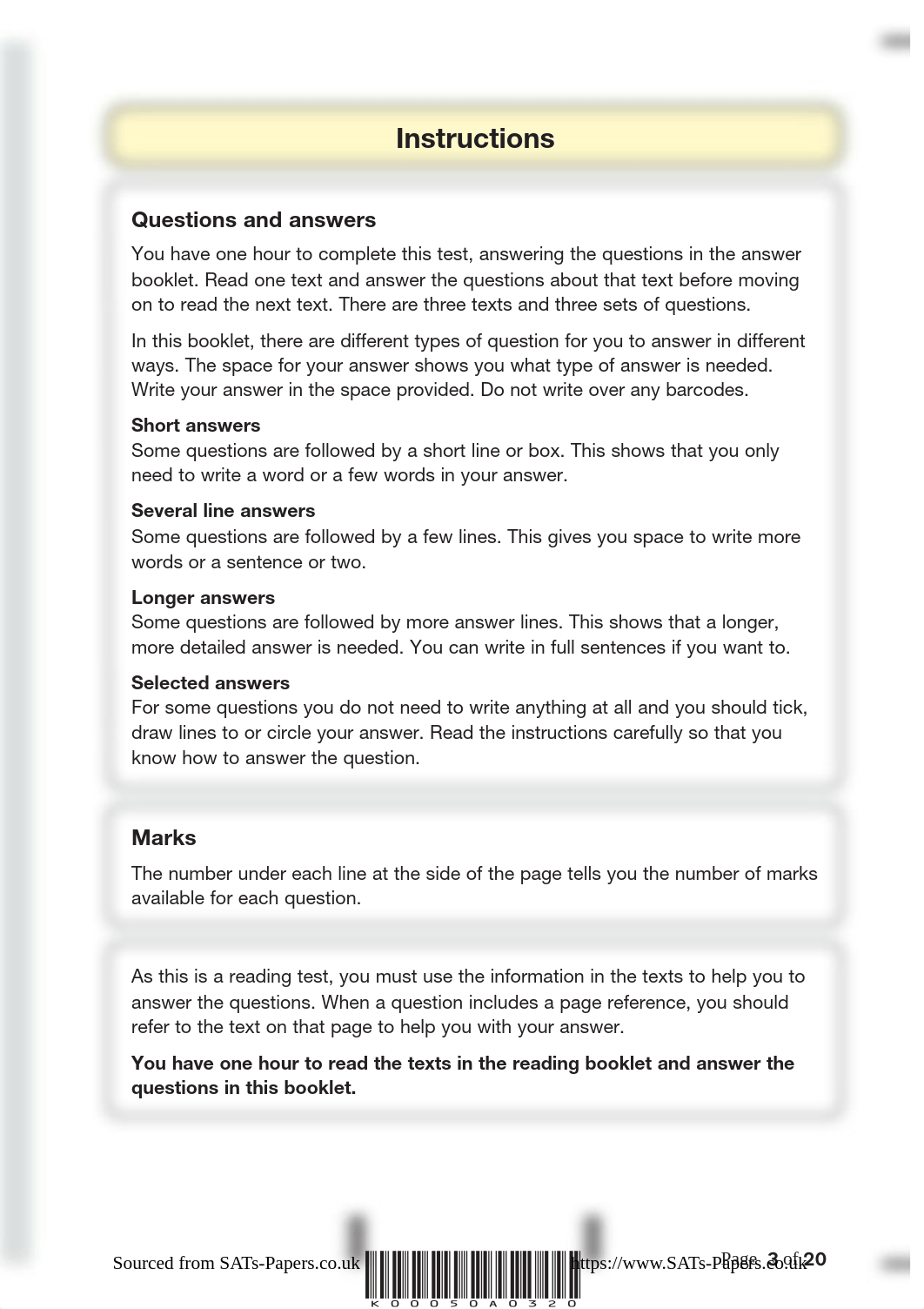 KS2 English 2022 Reading Answer Booklet.pdf_dyk6xzqnfpe_page3