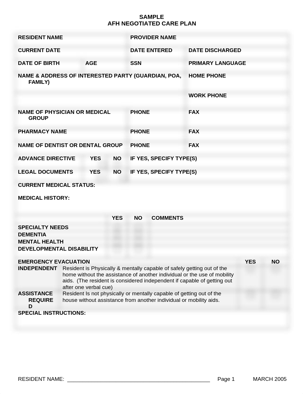 Sample AFH Negotiated Care Plan - Blank.doc_dykarbryi08_page1