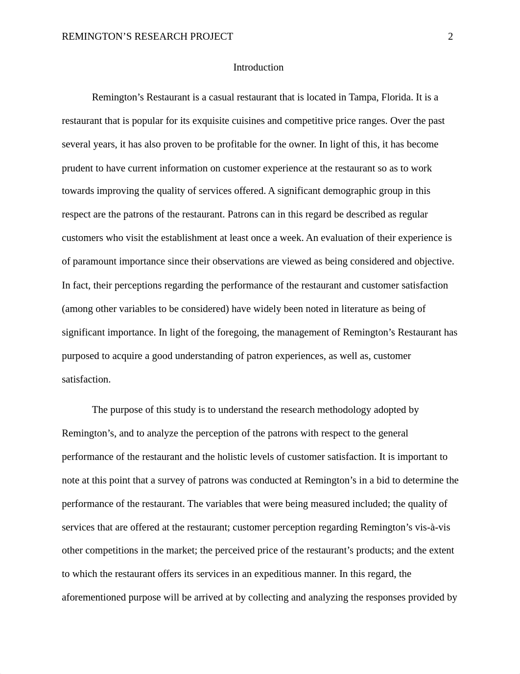 Remington's restaurant Final Project_Fundamentals of Application Research.docx_dykkbm91tcf_page2