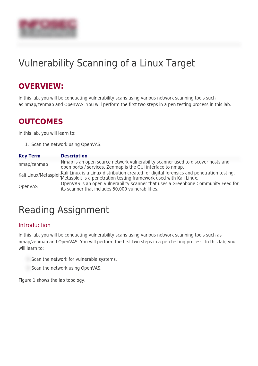 Infosec Learning - Vulnerability Scanning of a Linux Target - 2022-03-02.pdf_dykpdl23015_page1