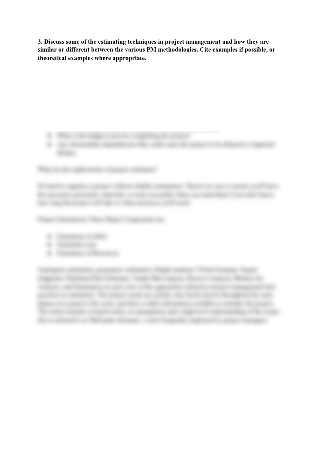 _Discuss some of the estimating techniques in project management and how they are similar or differe_dyktcfqwpel_page1