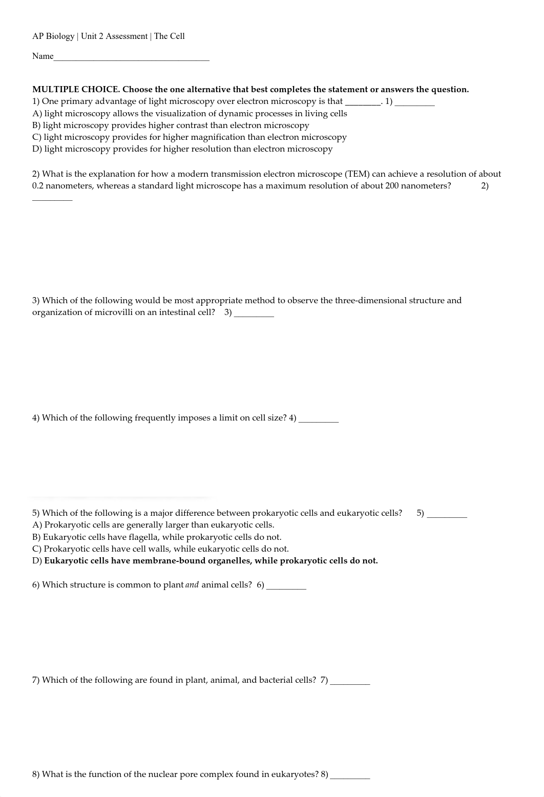 ap biology - unit 2 assessment - the cell.docx.pdf_dykxcvv4xry_page1