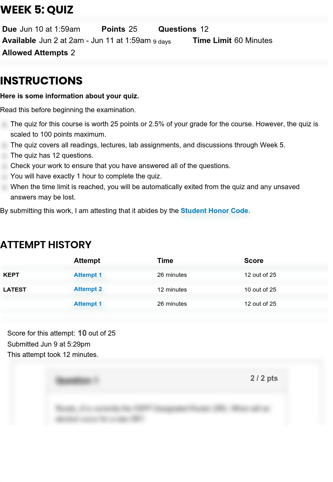 Week 5 Quiz Introduction to Routing with Lab(2) - 11805.pdf_dyl4pyp22za_page1