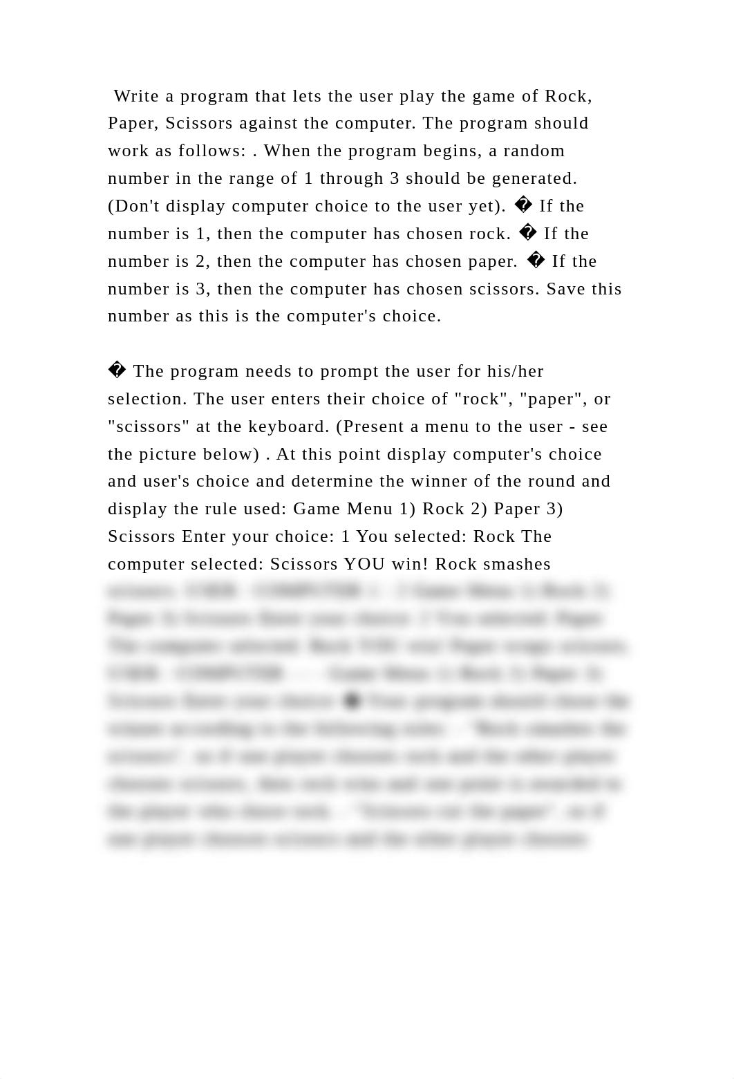 Write a program that lets the user play the game of Rock, Paper, Scis.docx_dylmtjw729y_page2