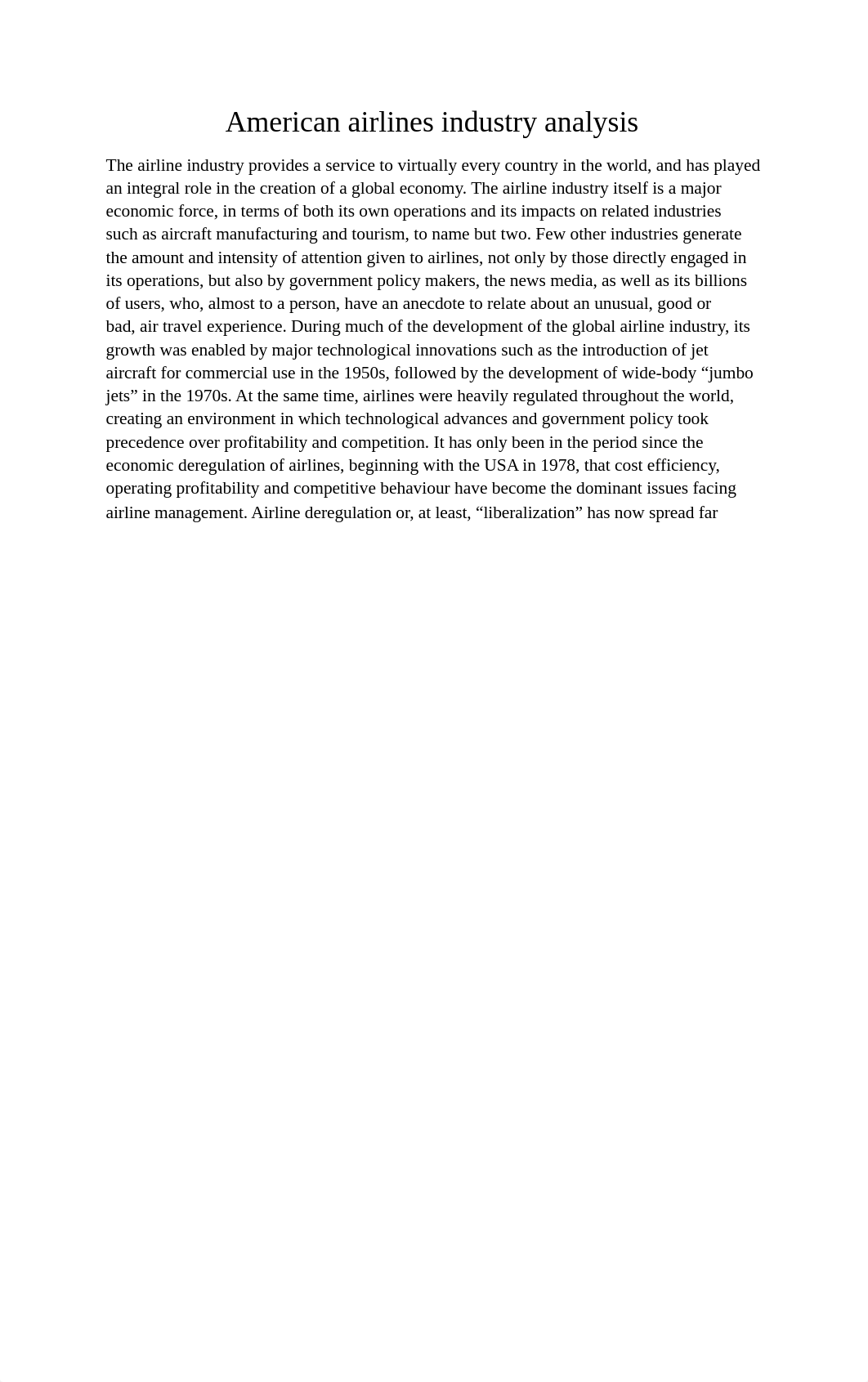 American airlines industry analysis.docx_dylz7n7r33o_page1