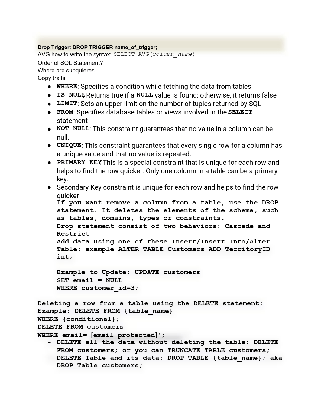 Advanced Data Management - D191 Final Notes.pdf_dylzhxycxdm_page1