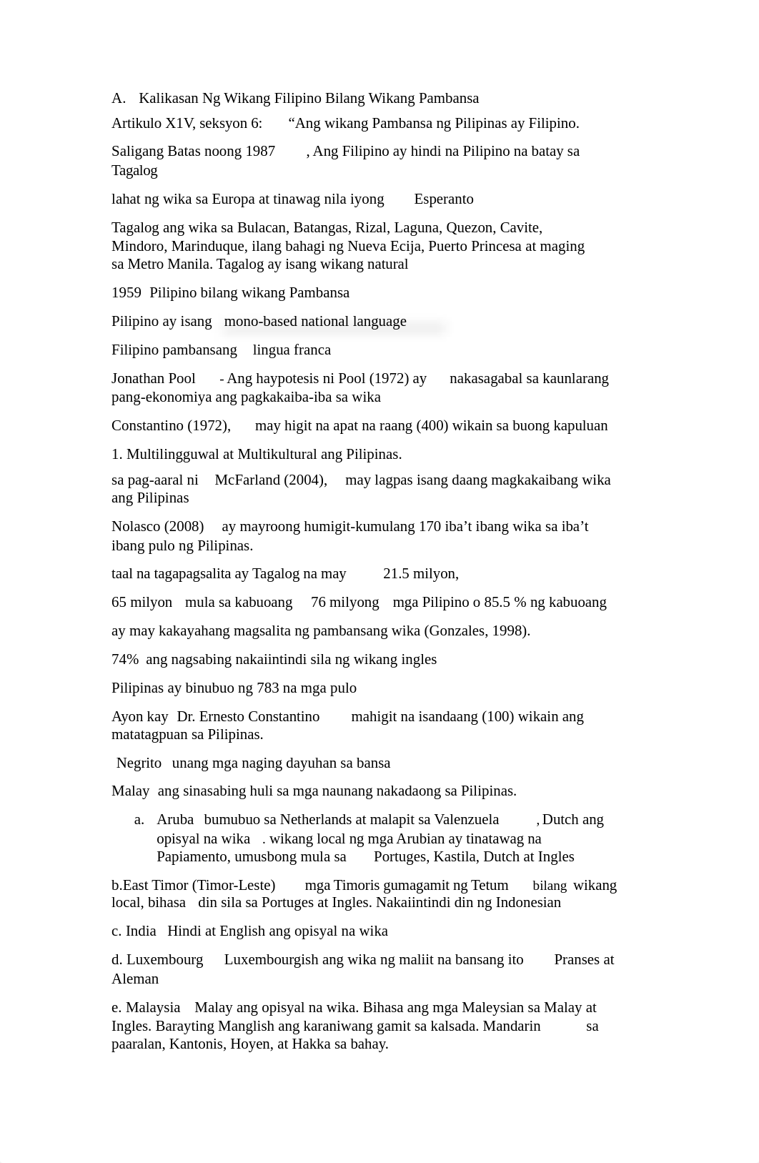 Kalikasan Ng Wikang Filipino Bilang Wikang Pambansa.docx_dymf50shm6s_page1