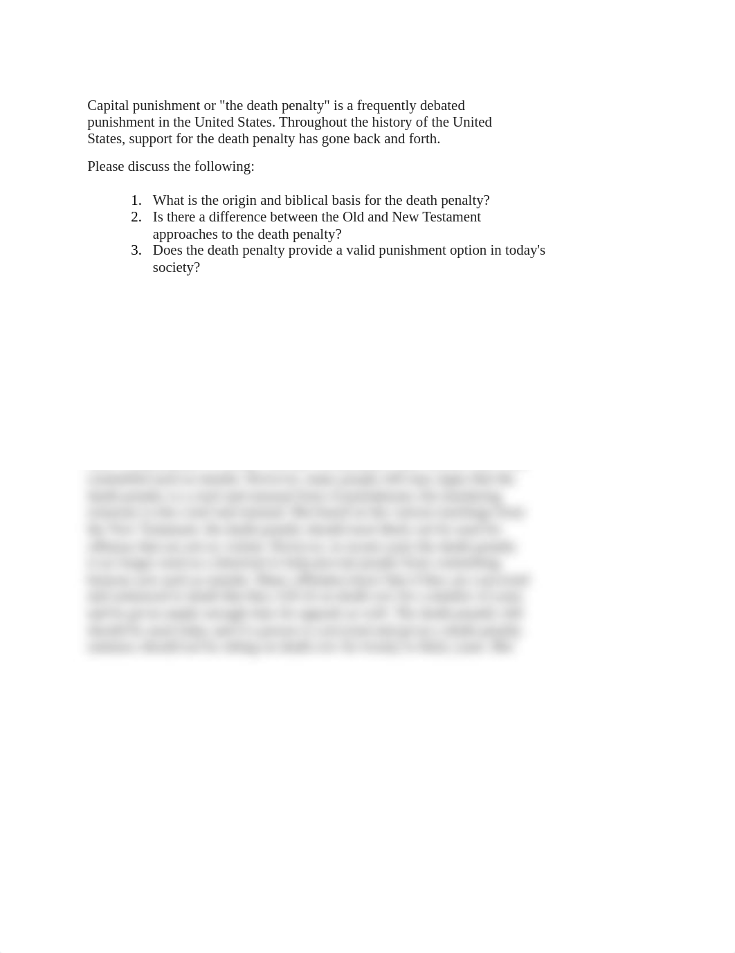 CJUS 400 Discussion Thread Capital Punishment and the Bible.docx_dymig9c18dy_page1