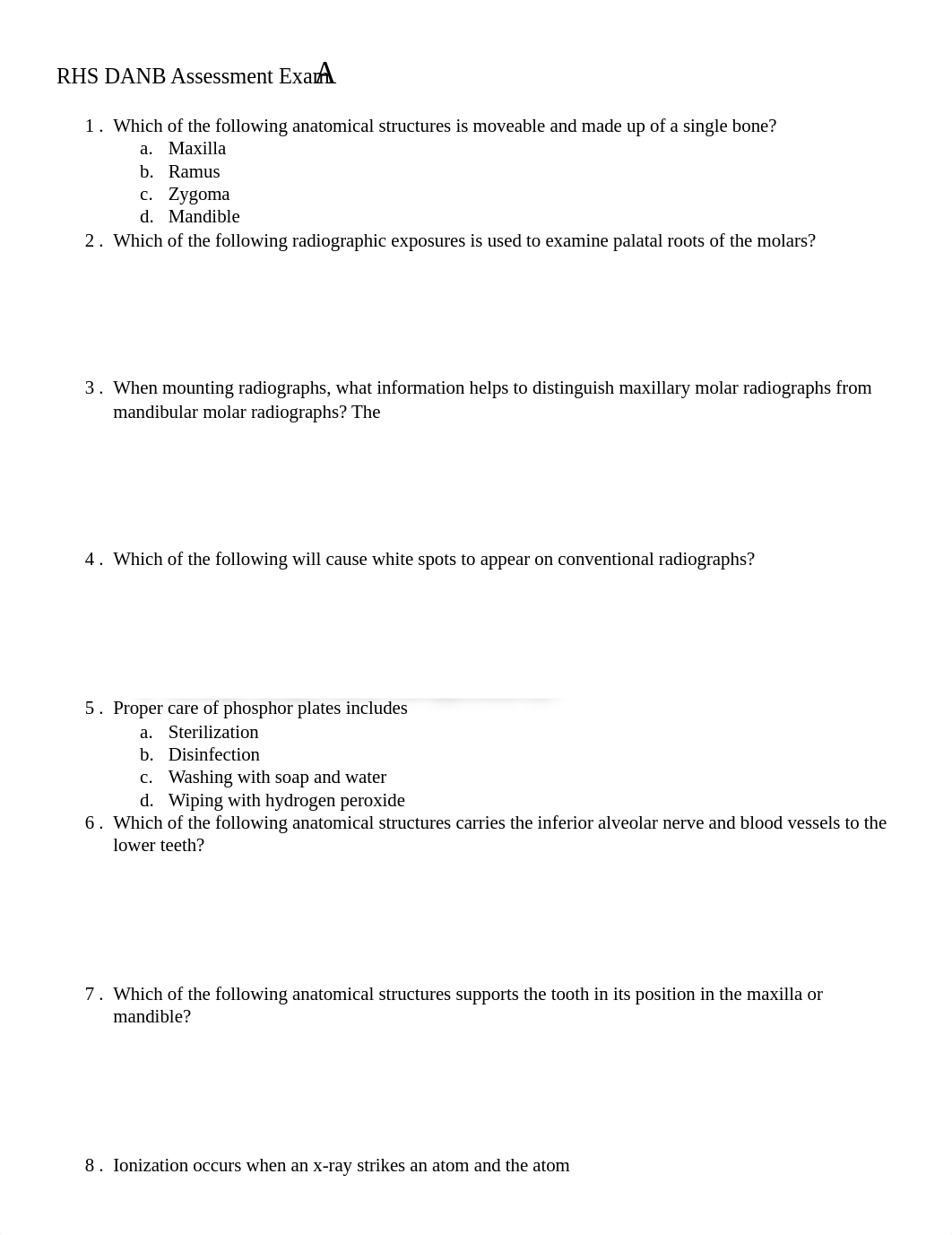 RHS DANB Assessment Exam A.docx_dymurbiylv4_page1