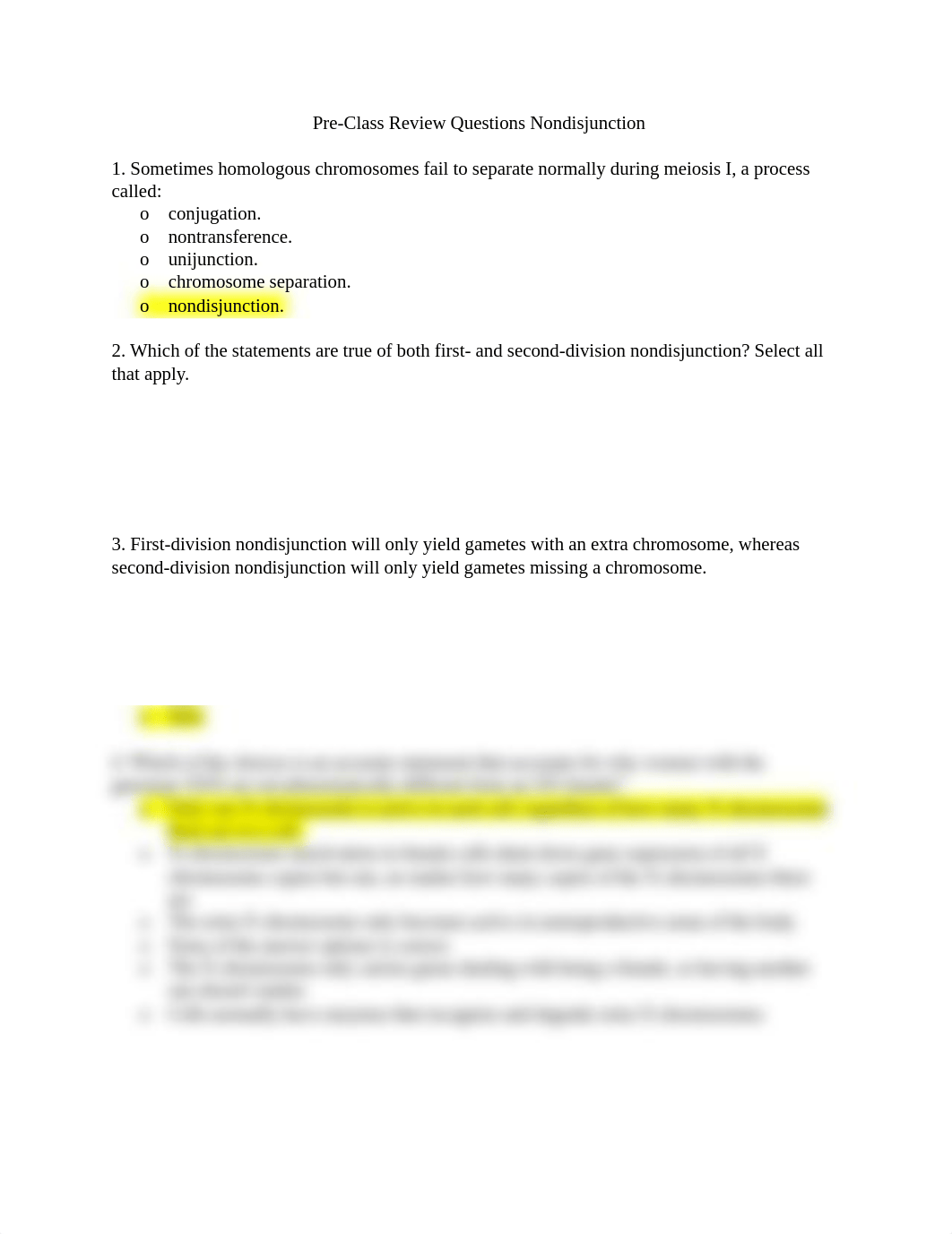 Pre-Class Review Questions Nondisjunction.pdf_dyn6ka1sh5x_page1