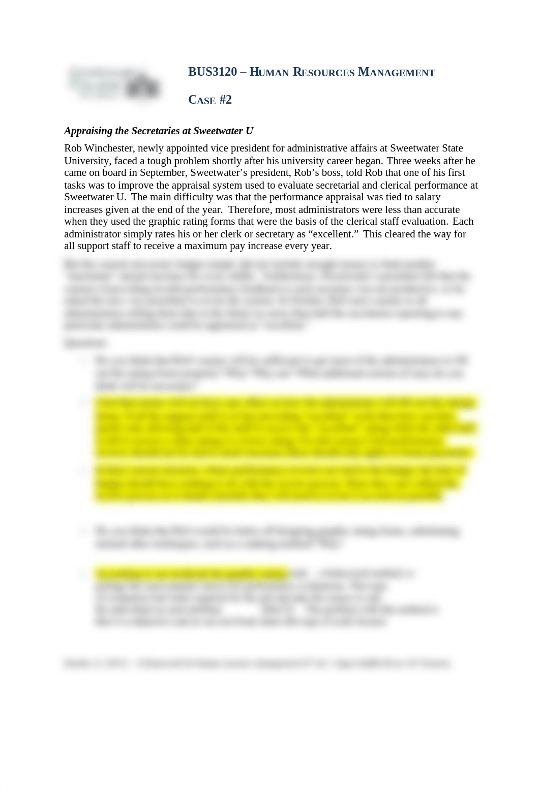 Case 2 - Appraising the Secretaries at Sweetwater U (1)_dyn859xg55n_page1