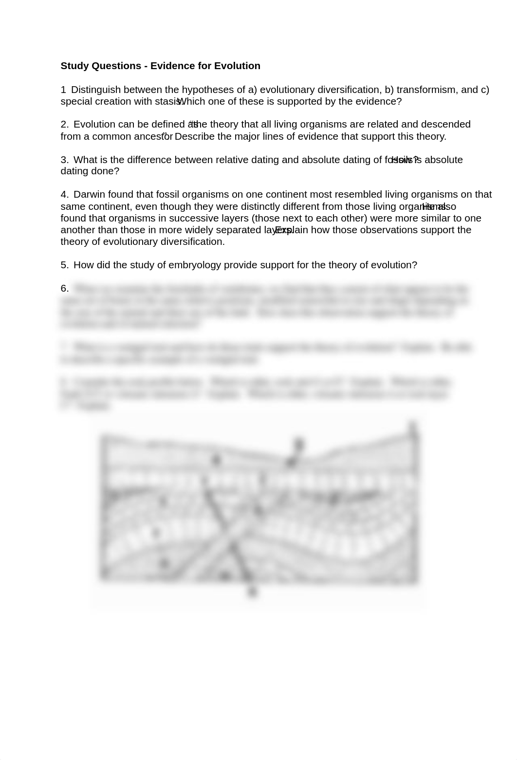 Study Questions of Module 9 Evidence for Evolution-1 (1).pdf_dynpookx91r_page1