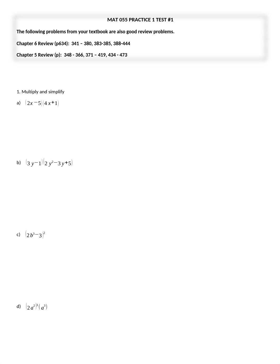 MAT 055 Practice 1 Test 1.docx_dynubypwy5z_page1