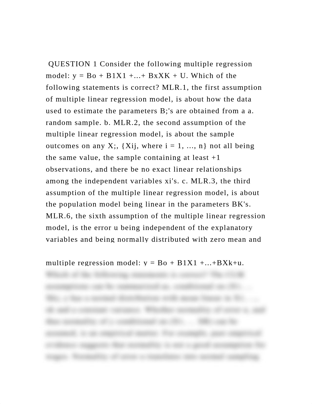 QUESTION 1 Consider the following multiple regression model y = .docx_dynvtyvdv89_page2